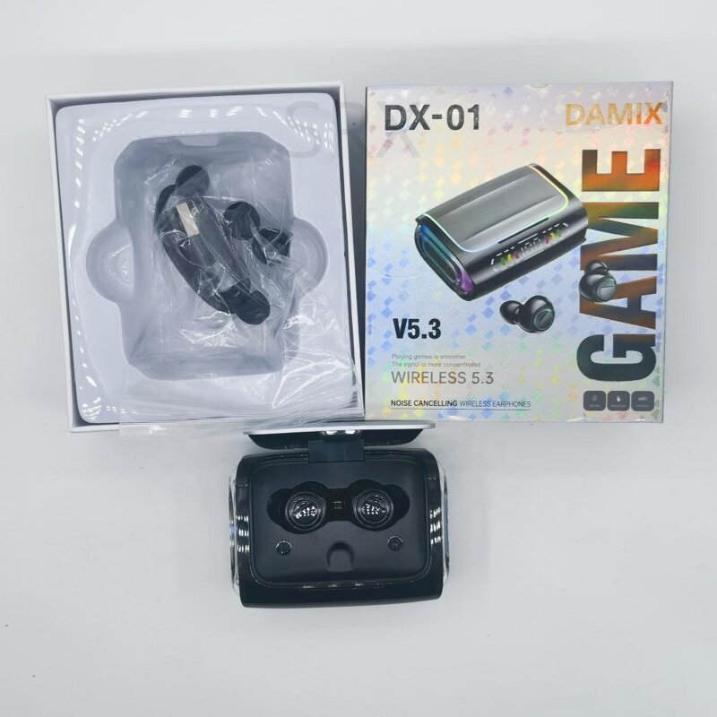 TWS Earbuds Factory - DX-01tws LED Display Powerbank 9D Hifi Stereo
