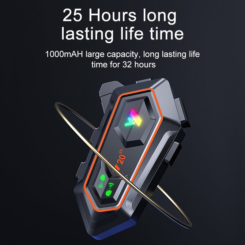 Motorcycle Helmet Headset Factory - 2025 Hot Sale Intercom Wireless Waterproof