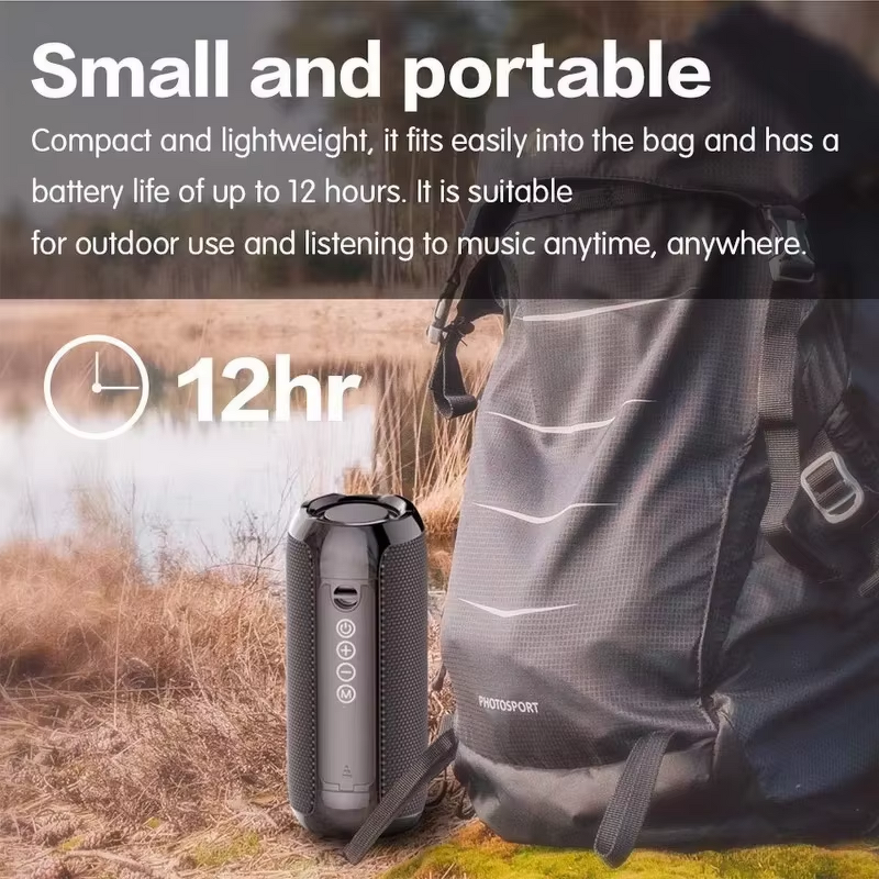 Outdoor Sports Speaker Factory - OEM/ODM Waterproof Portable Subwoofer Smart TG117
