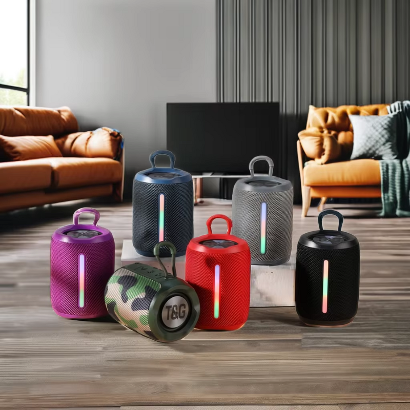 Portable Party Speaker Factory - OEM/ODM Gaming RGB LED 8W Mini Subwoofer