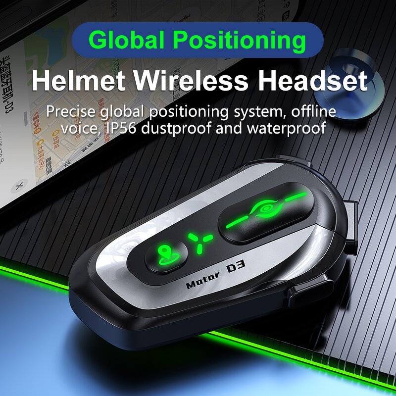 Waterproof Headphone Intercom Factory - 2025 New Offline Positioning Voice D3