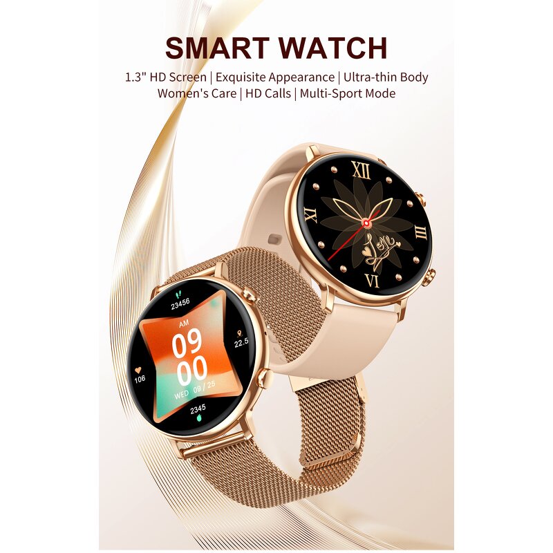 Smart Watch Factory - CY20 Women Heart Rate Blood Oxygen BT Calling