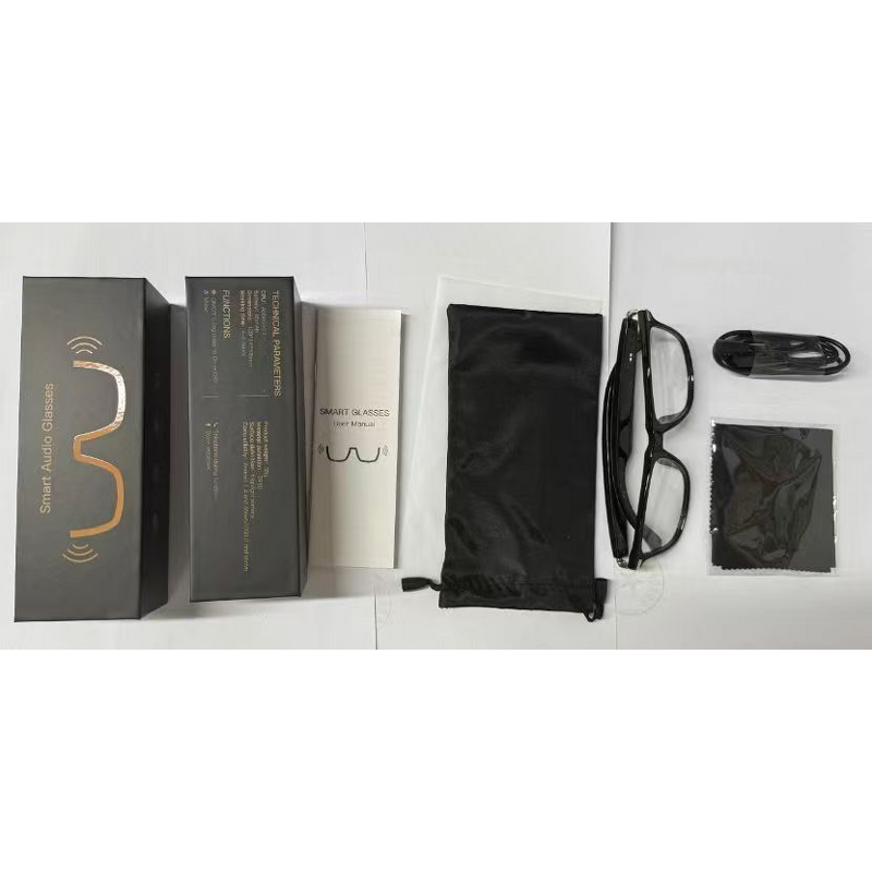 AI Translator Glasses Factory - 2025 M01 Camera Video Recording Smart Sunglasses