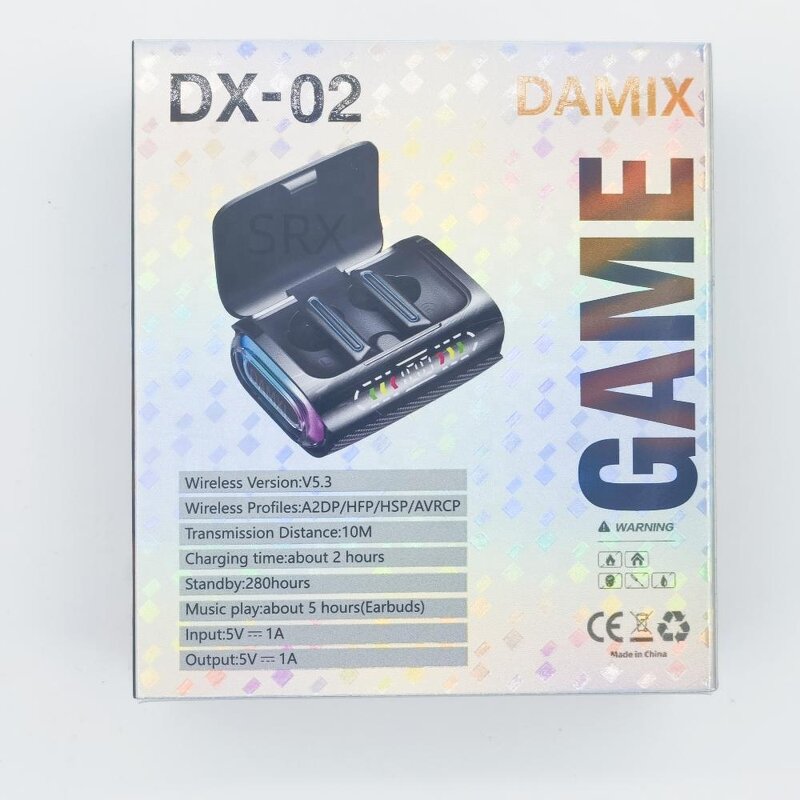 True Wireless Earphones Factory - DX-02 TWS HiFi Noise Cancelling Touch Control