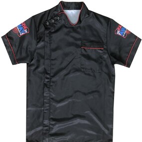 Barber Jacket Manufacturer - OEM Good Quality Polyester Beauty Uniform Smock
