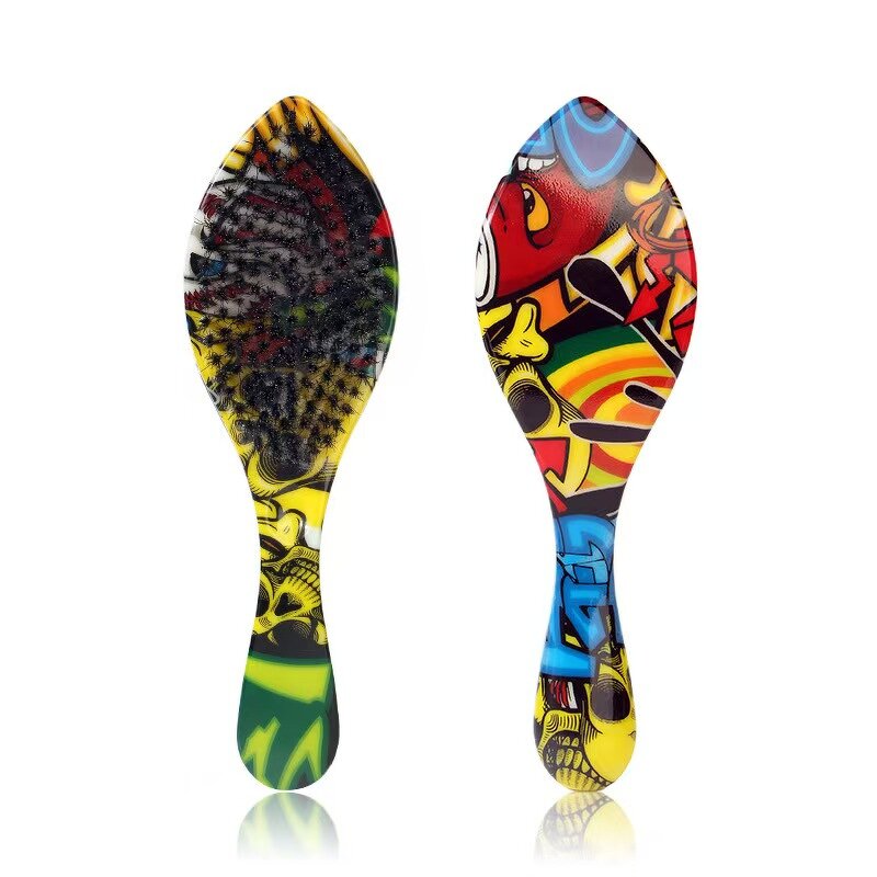 Beard Brush Manufacturer - OEM Bristle Curved Styling Hair Care Clean Brush