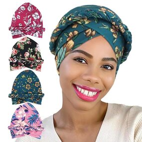 Headwrap Manufacturer - OEM New Design Braid Turban Tie Dry Pattern