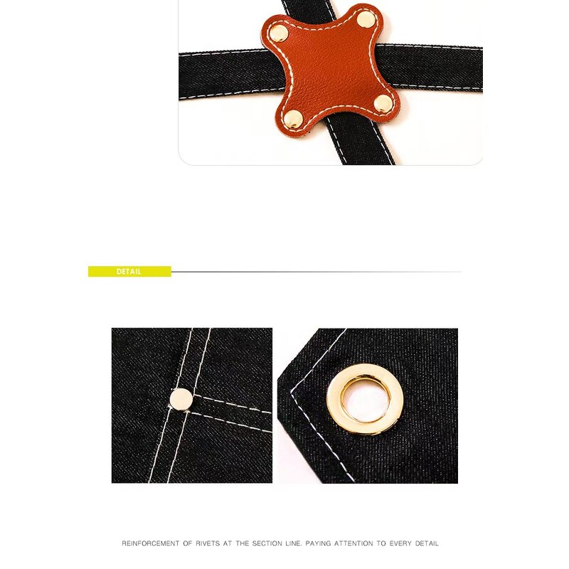 Work Apron Manufacturer - OEM Custom Printed Waterproof Canvas Denim