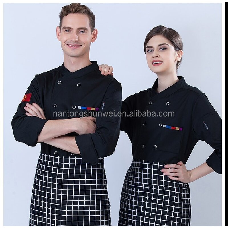 Chef Jacket Manufacturer - OEM Custom OEM Restaurant Hotel Waiter Uniform