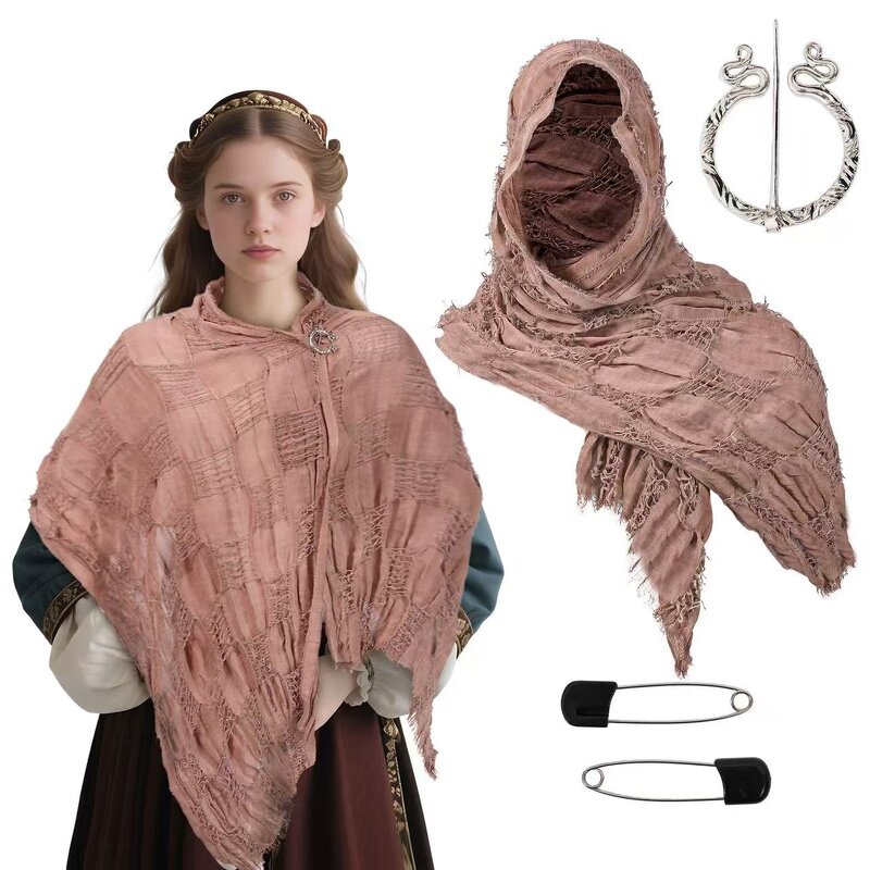 Hooded Cape Manufacturer - OEM Halloween Medieval Viking Renaissance Costume