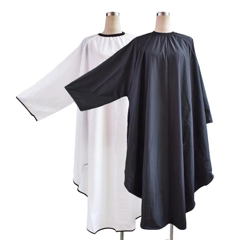 Barber Cape Manufacturer - OEM Customized Logo Polyester with Sleeves