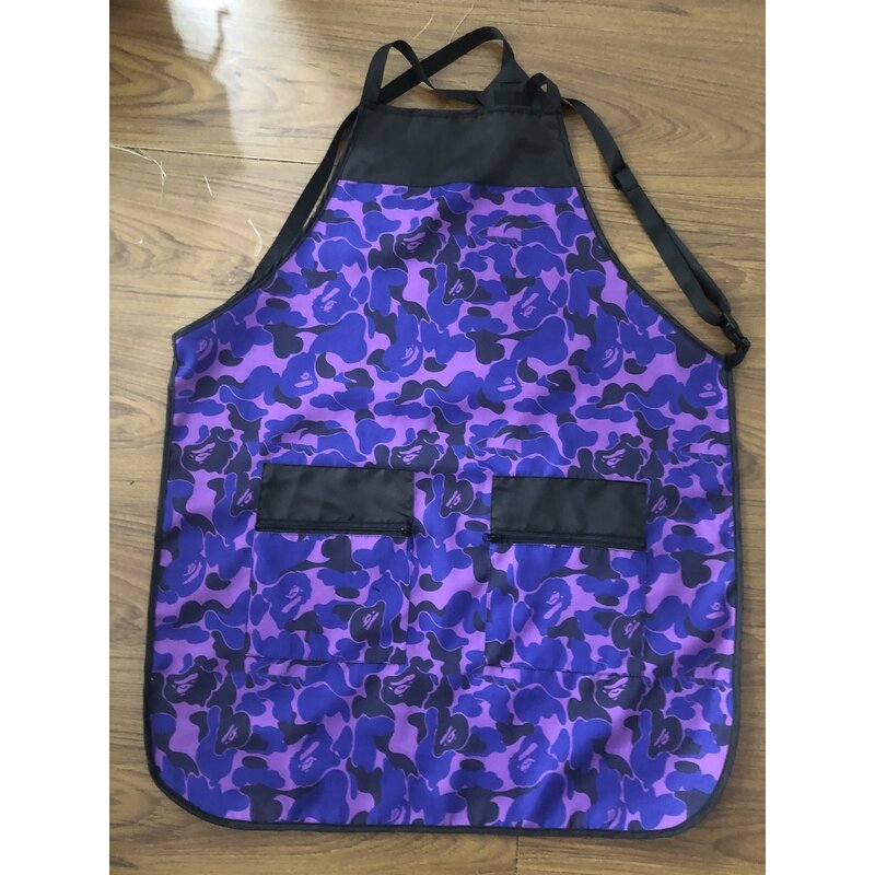 Barber Apron Manufacturer - OEM Customized Printed Canvas Cross Back