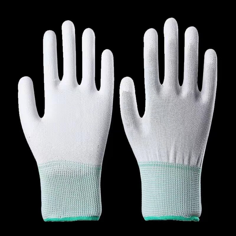 Safety Gloves Manufacturer - OEM Black Nylon PU Coated Dust-Free Non-Slip