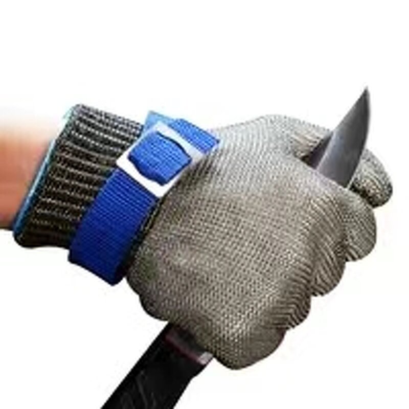 Metal Mesh Gloves Manufacturer - OEM A9 Anti-Cut Food Grade Stainless Steel Wire