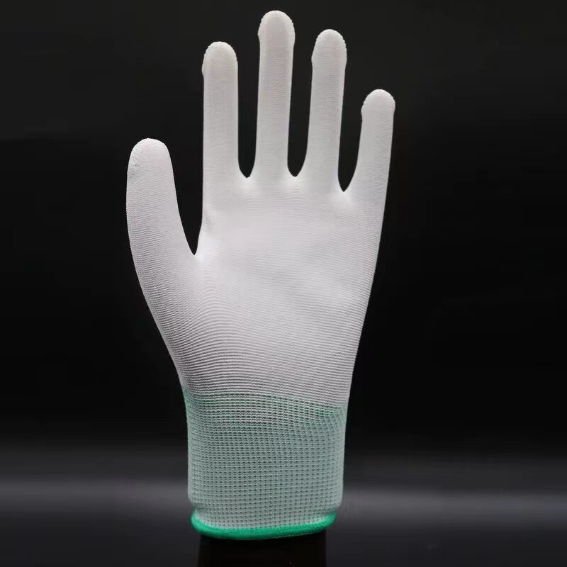Safety Gloves Manufacturer - OEM Black Nylon PU Coated Dust-Free Non-Slip