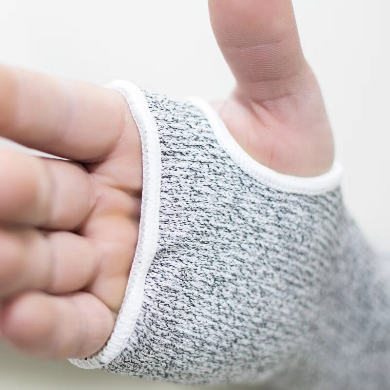 Safety Sleeves Supplier - OEM Level 5 Extra Large Glass Fiber HPPE Arm Protector