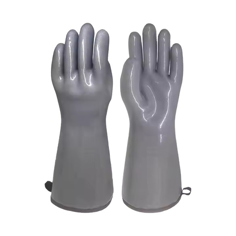 Heat Resistant Gloves Factory - OEM Custom Anti-Heat 800 Silicone-Free Food Industry