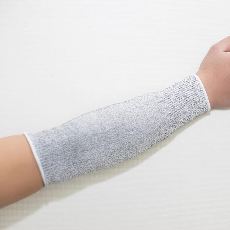 Safety Sleeves Supplier - OEM Level 5 Extra Large Glass Fiber HPPE Arm Protector