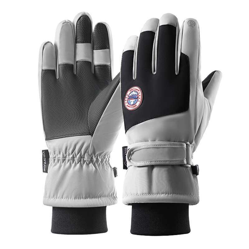 Winter Ski Gloves Factory - OEM Cold-Proof Waterproof Velveteen Thickened Warm