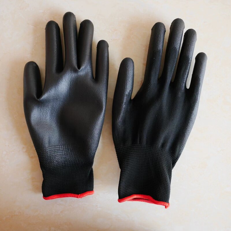 Safety Gloves Supplier - OEM Wholesale Custom Logo PU Coated Seamless Liner