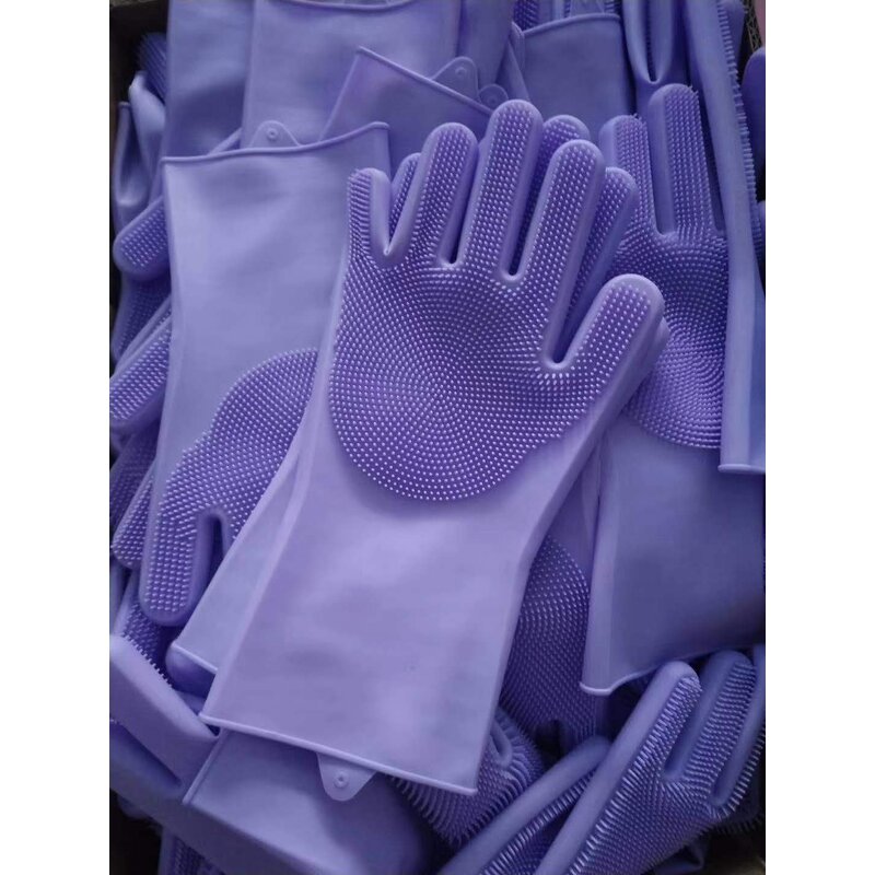Kitchen Cleaning Gloves Supplier - OEM Multifunction Insulated Non Slip Silicone