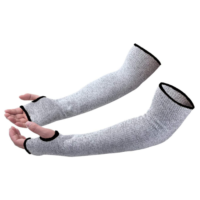 Protective Arm Sleeves Supplier - OEM Level 5 Anti-Cut Glass Sleeve HPPE Proof