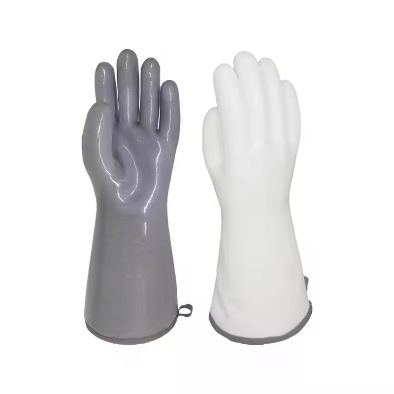 Heat Resistant Gloves Factory - OEM Custom Anti-Heat 800 Silicone-Free Food Industry