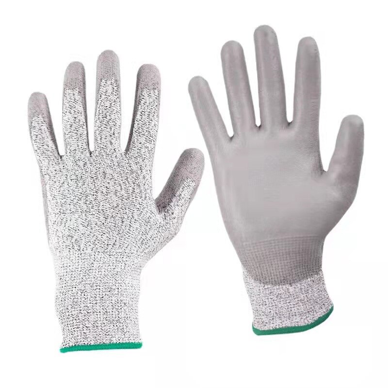 Safety Gloves Manufacturer - OEM 13g HPPE Glass Fiber Level 5 Cut Resistant