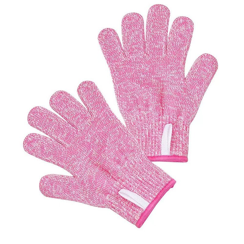 Cut Resistant Gloves Supplier - OEM Custom Grade 5 Pink HPPE Kitchen Use