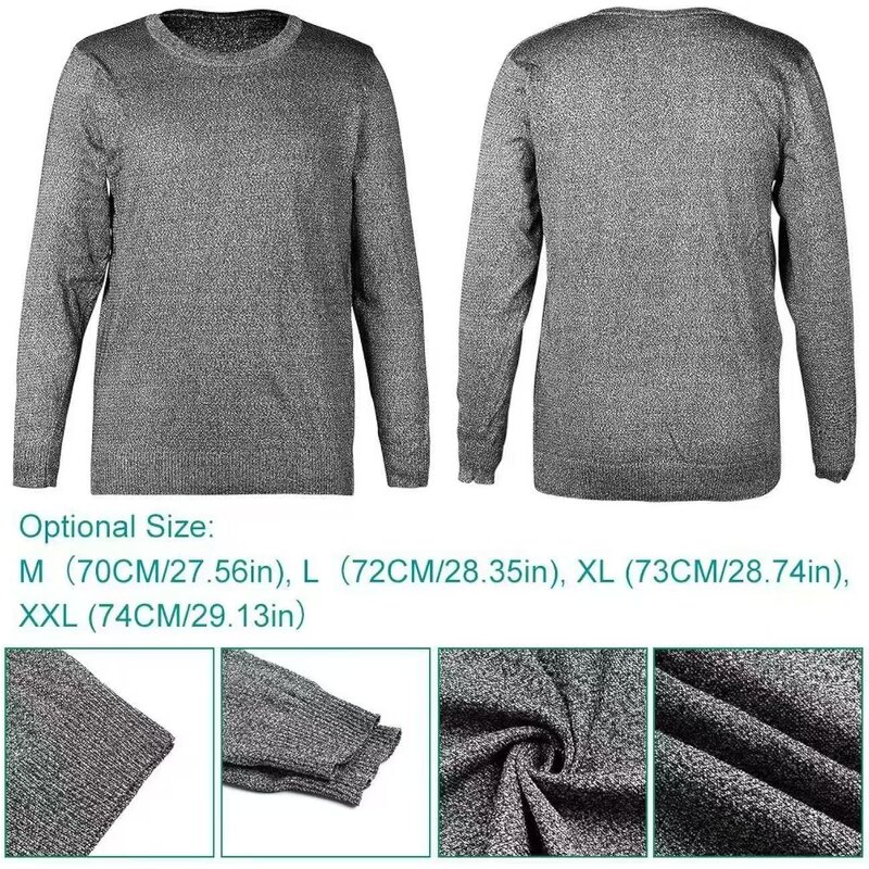 Cut-Resistant Shirt Manufacturer - OEM Flexible Anti-Cut Custom Color Logo