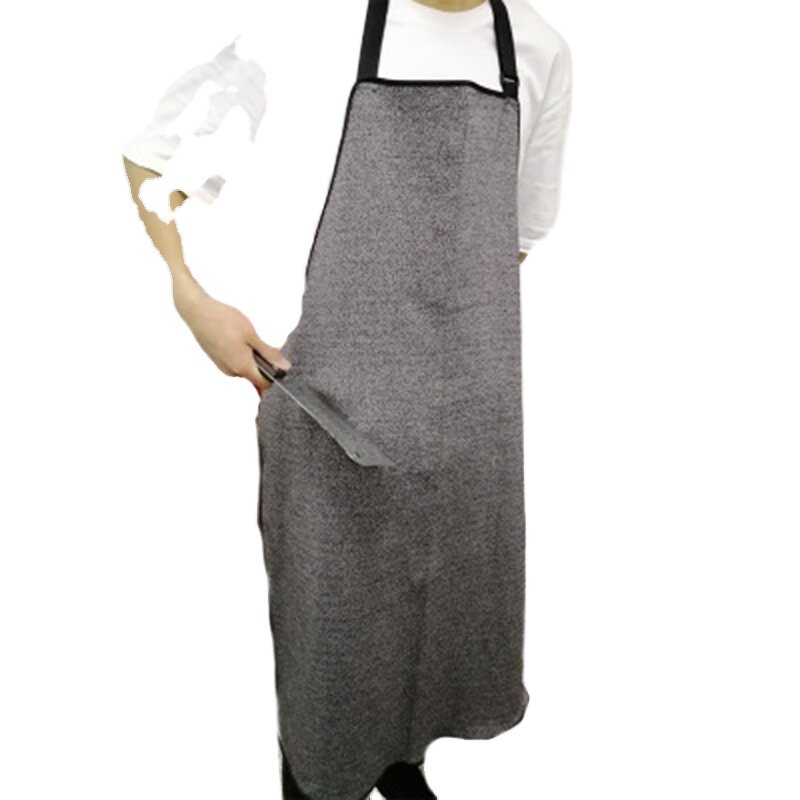 Cut-Resistant Apron Supplier - OEM Level 5 Bib Anti-Cut Kitchen Workwear
