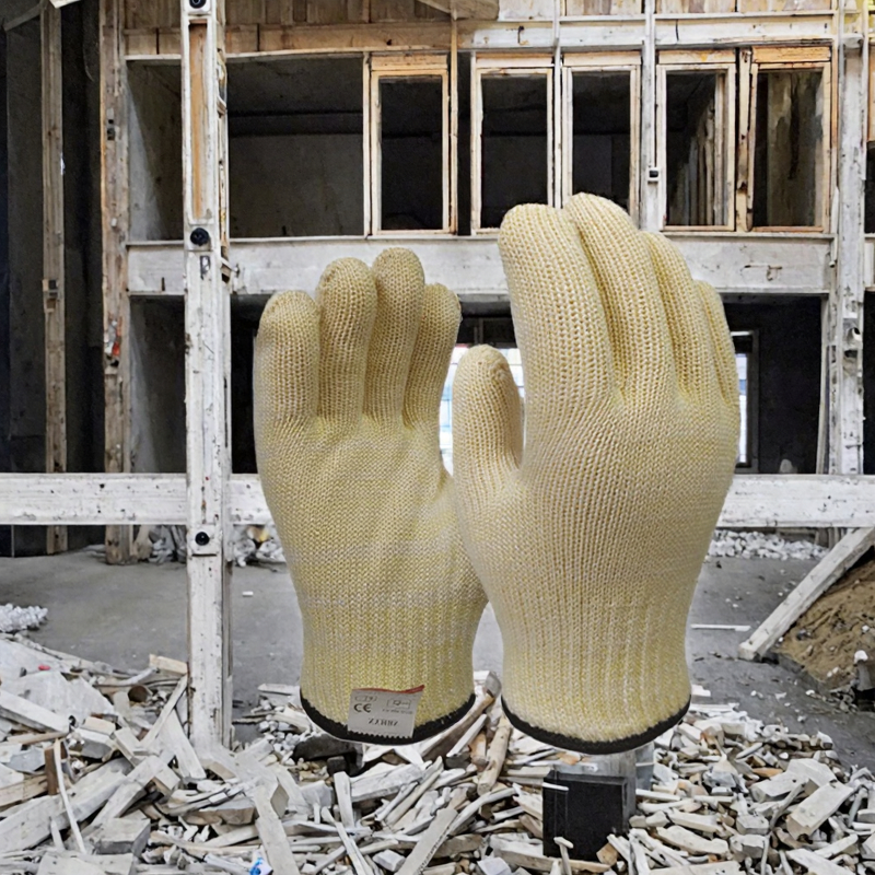 Fire Resistant Gloves Manufacturer - OEM Factory High Quality 100% Aramid Heat Protection