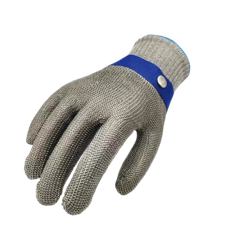 Metal Mesh Gloves Manufacturer - OEM A9 Anti-Cut Food Grade Stainless Steel Wire