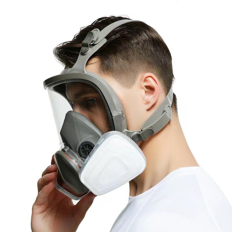 Full Face Gas Mask Factory - OEM Wholesale Industrial Grade Silicone Dustproof