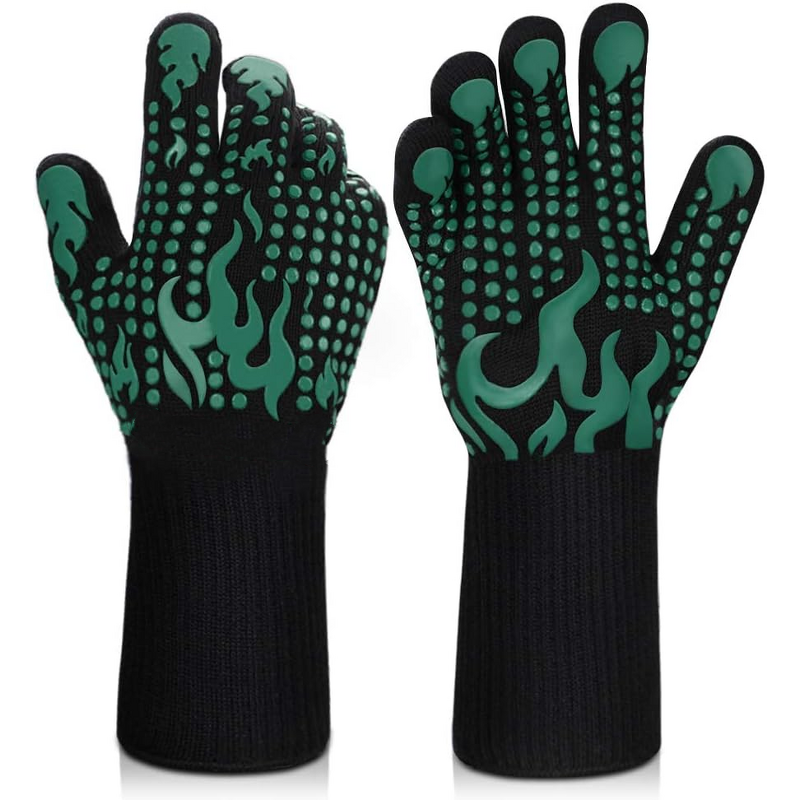 Heat Resistant Gloves Factory - OEM Customized Extreme Heat 1472F Silicone