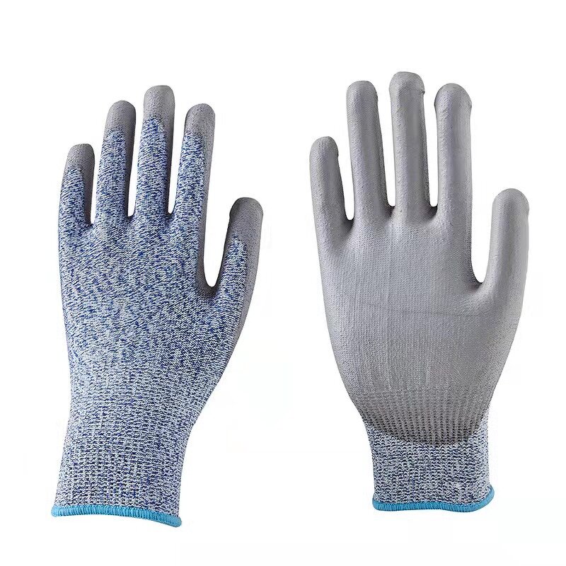 Safety Gloves Manufacturer - OEM 13g HPPE Glass Fiber Level 5 Cut Resistant