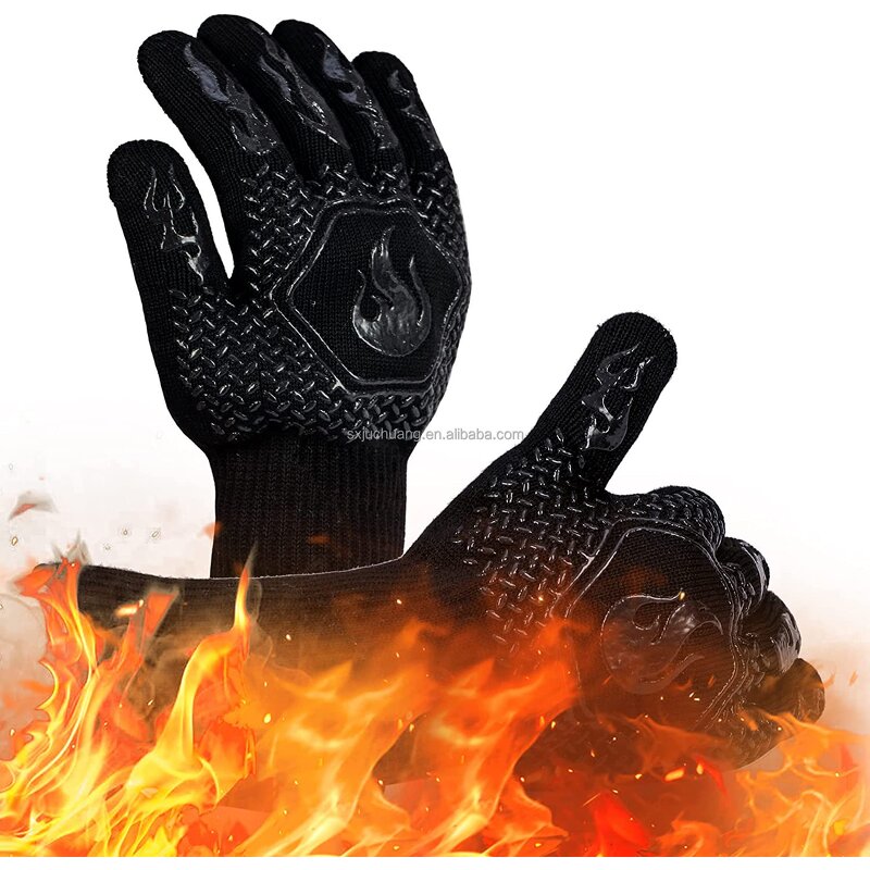 Oven Mitts Supplier - OEM Extreme Hot Proof 1472℉ Cotton Aramid Fireproof
