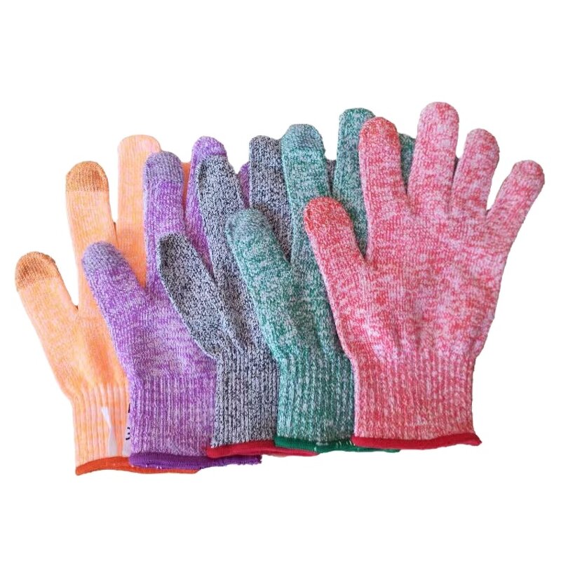 Cut Resistant Gloves Supplier - OEM Custom Grade 5 Pink HPPE Kitchen Use