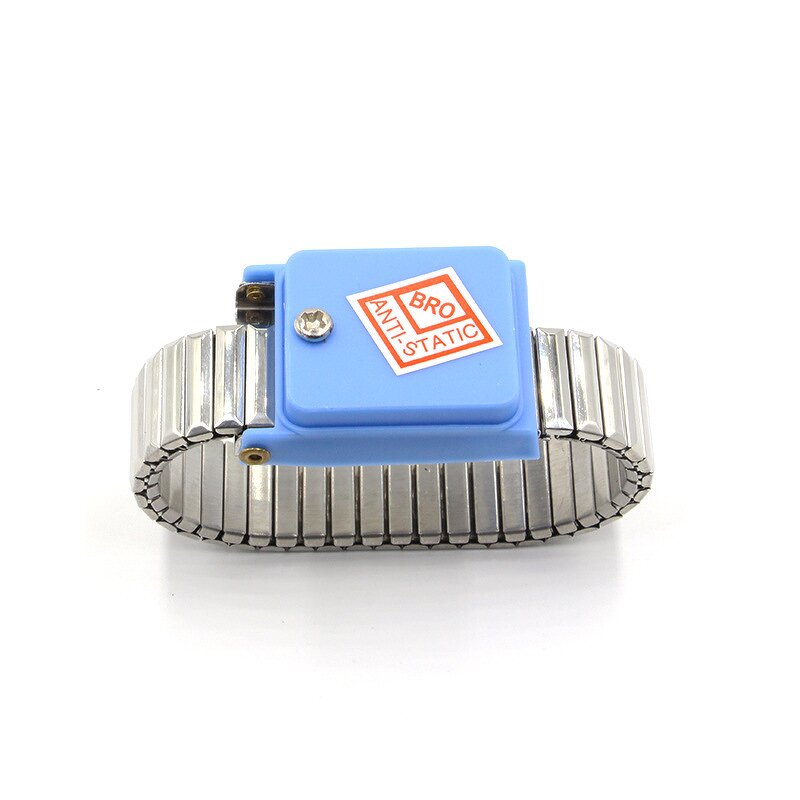 ESD Wrist Strap Factory - Silver Metal Cordless Anti Static Wireless Antistatic Band