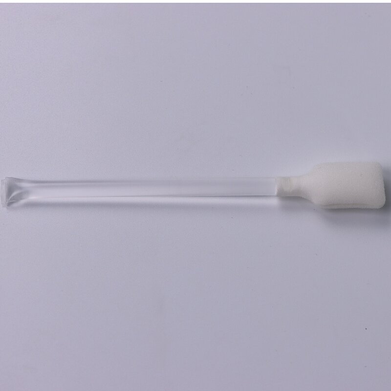 Pre-saturated Swab Factory - OEM/ODM 100% IPA Foam Double Layer Paddle PU Handle