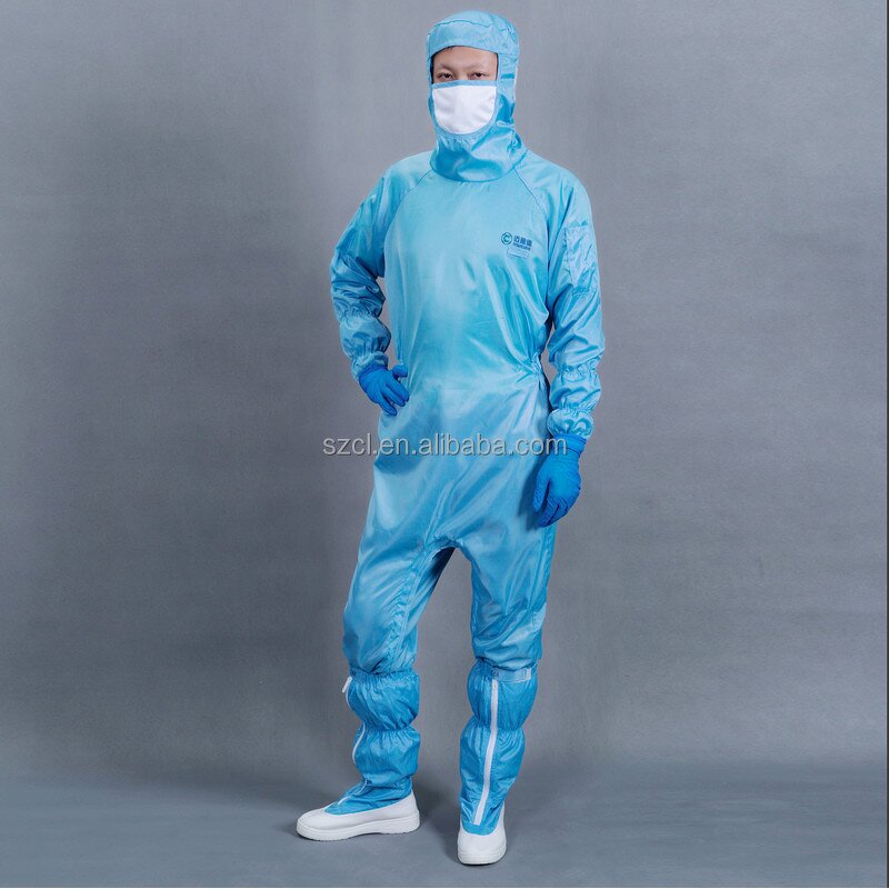 ESD Jumpsuit Factory - High Quality Washable Dust Free Anti Static with Hood