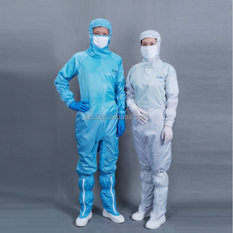 ESD Jumpsuit Factory - High Quality Washable Dust Free Anti Static with Hood
