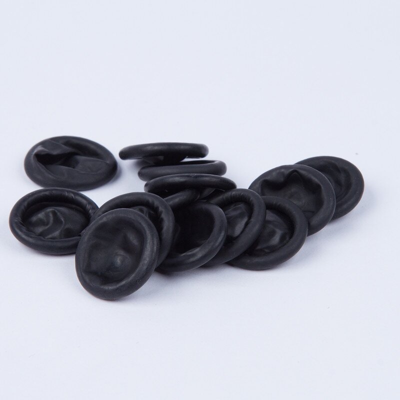 Antistatic Latex Finger Cot Factory - High Quality Disposable Black