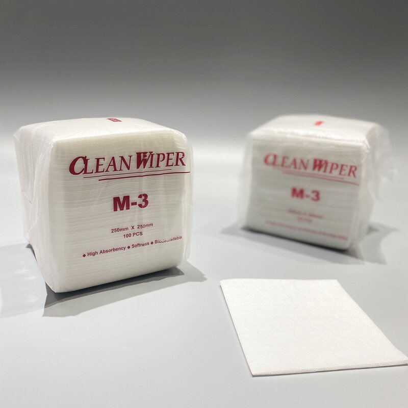 Cleanroom Wipes Factory - OEM/ODM Customized 25x25cm M-3 Lint-Free for Lens