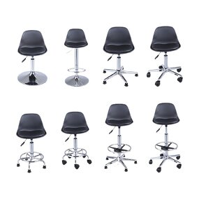 ESD Workshop Chair Factory - High Grade Black Anti-static for Cleanroom Laboratory