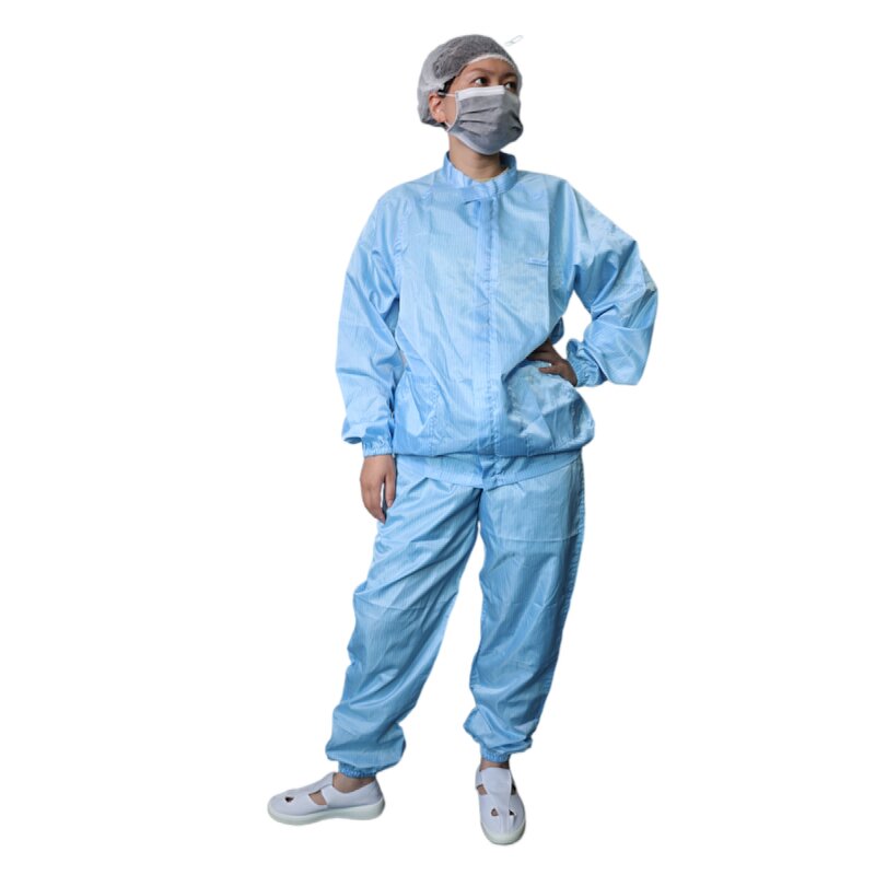 ESD Smock Factory - OEM/ODM Antistatic Cleanroom Smock Cloth Safety Clothing