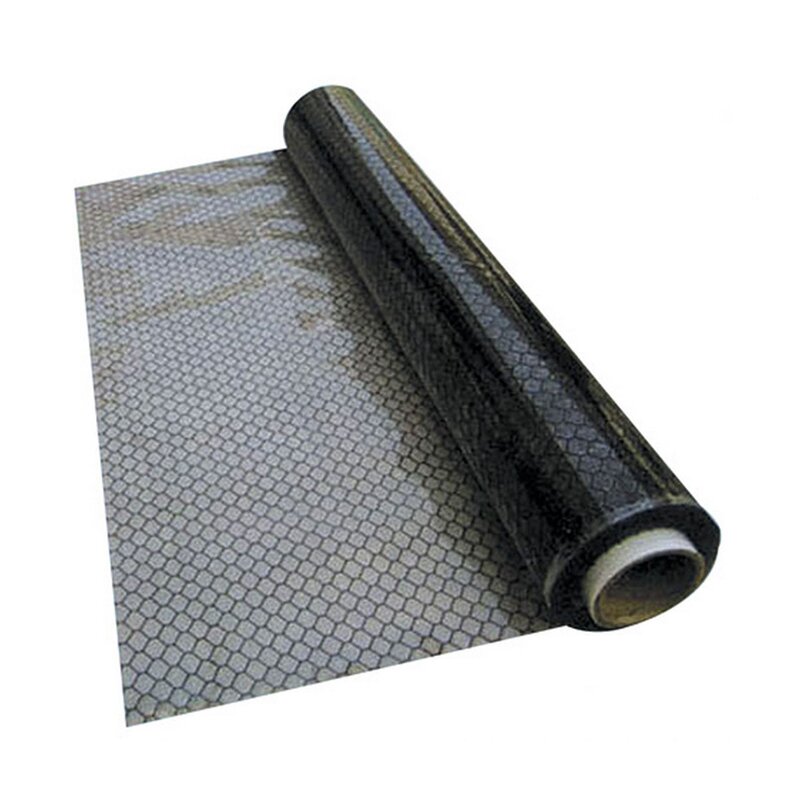 ESD PVC Curtain Factory - Transparent Grid with Carbon Lines 0.25mm Customizable Sizes