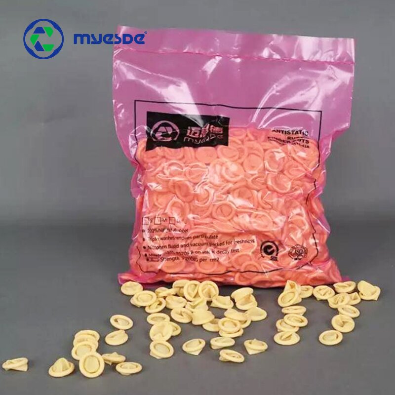 Antistatic Finger Cots Factory - Wholesale High Quality Anti-Static Yellow Latex Halogen Free
