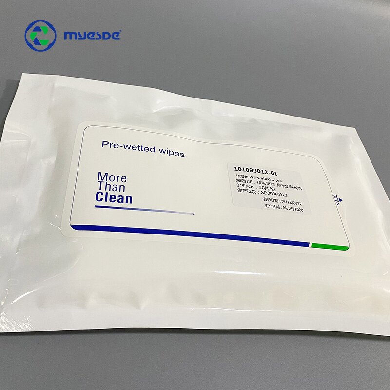 Cleaning Room Wipes Factory - OEM/ODM 70% Isopropanol Disposable Polyester Fiber