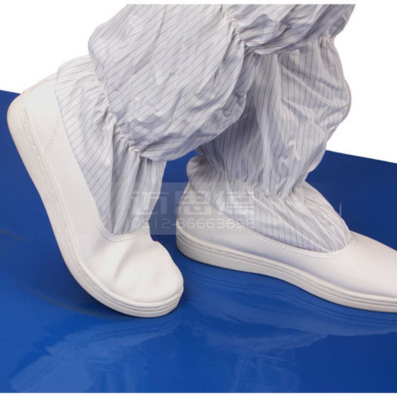 Floor Sticky Mats Factory - OEM/ODM Disposable 30layers Low Density Blue Peelable PE